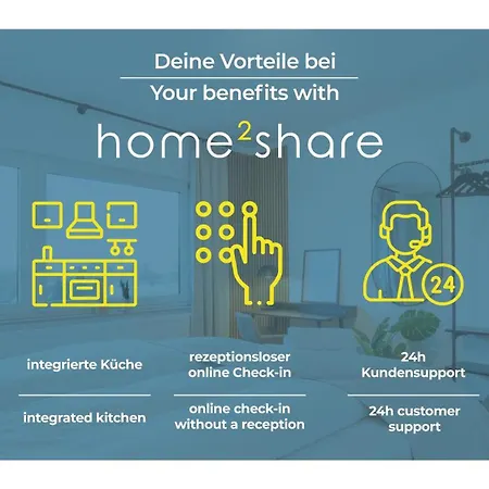 Apartament Schicke In I Home2share